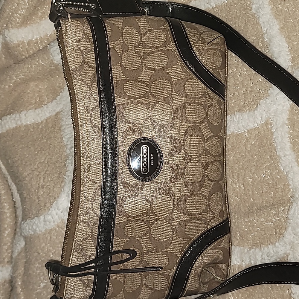 Vintage Coach Signature Bag - Picture 2 of 14